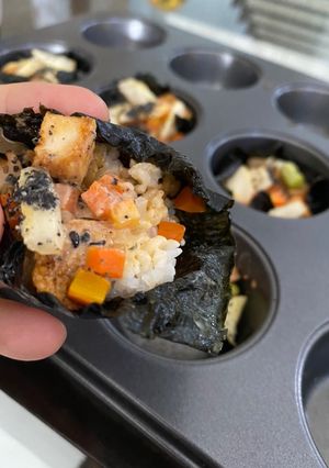 Foto resep Sushi cupcake