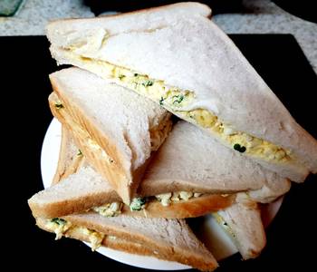 Fresh, Cooking Recipe My Cheese Egg  Cress Sandwiches Home Style