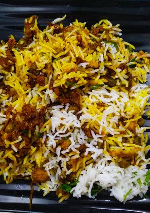 A picture of Vegetable Dum Biryani.