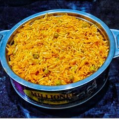 A picture of Peas Pulav.