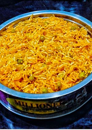 A picture of Peas Pulav.