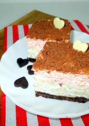 Csokis-meggyes rizskocka recept fotója