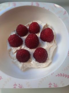 Gyors hab krém készült a kis unokámnak!😍😊 recept fotója