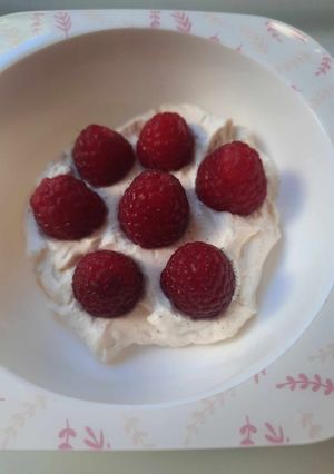 Gyors hab krém készült a kis unokámnak!😍😊 recept fotója