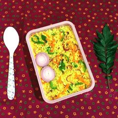 A picture of Vegetable Poha.