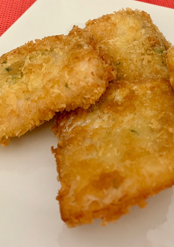 Una foto de Pescado rebozado con panko