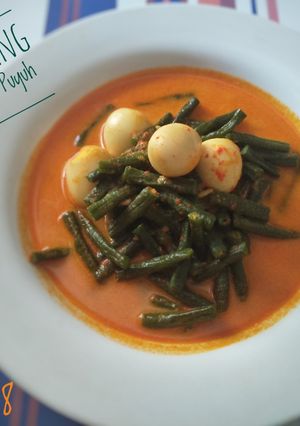 Foto resep Gulai Kacang Panjang Telur Puyuh