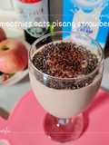 #SMOOTHIES OATS PISANG STRAWBERY