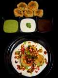Farali Red Potato Tikki Chaat