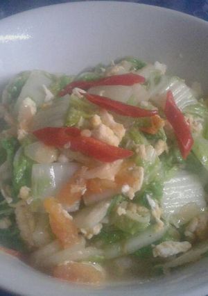 Foto resep Tumis sawi putih