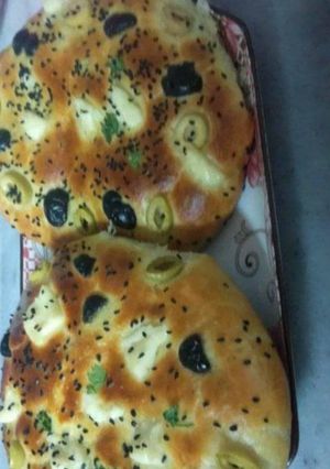 صورة لوصفة خبز الزيتون