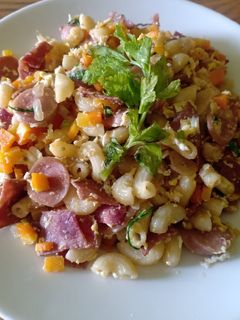 Foto resep Tumis makaroni telur