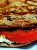 PAN ÁRABE Integral Relleno con🍅Tomates...!