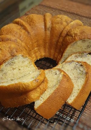 Foto resep 255. Bolu Pisang Putih Telur