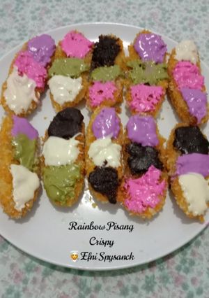 Foto resep Rainbow Pisang Crispy