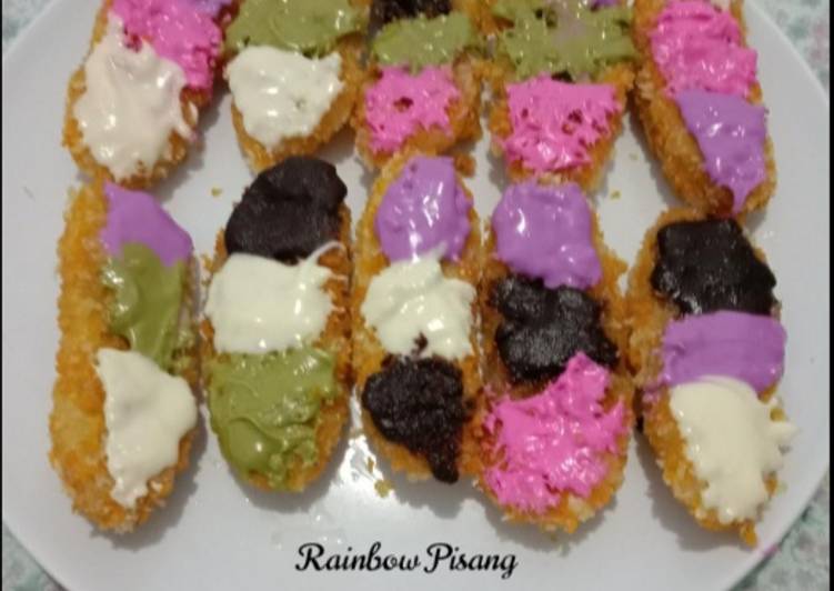 Rainbow Pisang Crispy