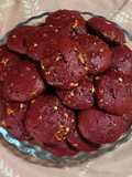 ❤️ Galletitas Red Velvet con chocolate blanco (con remolacha 🤫) ❤️