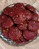 ❤️ Galletitas Red Velvet con chocolate blanco (con remolacha 🤫) ❤️