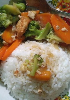 Foto resep Tumis brokoli wortel simpel