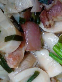 Hình của món Thịt kho măng chua.