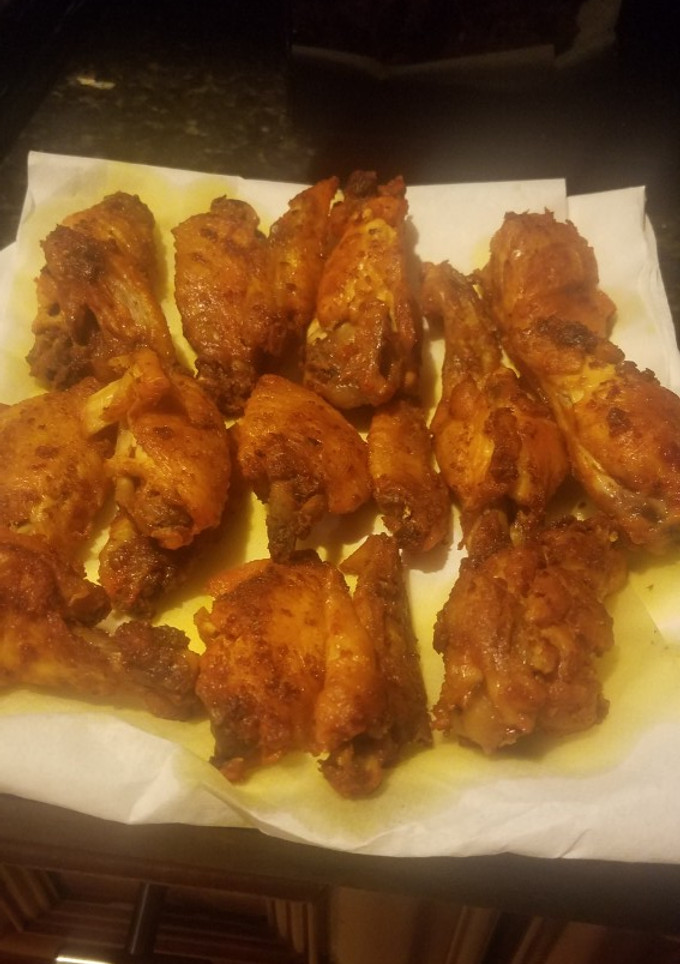 Una foto de Alitas fritas