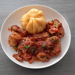 A picture of Oxtail stew.