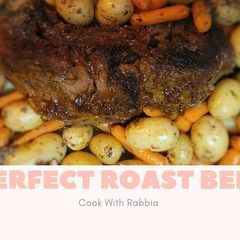A picture of Perfect Roasted Beef.