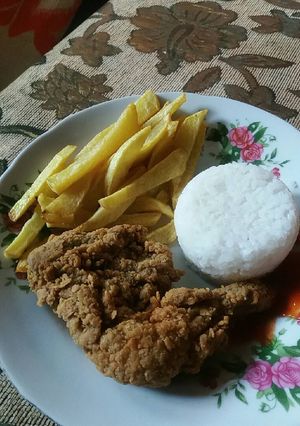Foto resep Ayam goreng krispi kfc wannabe