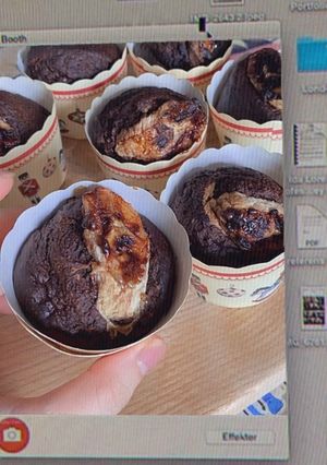 Hình của món Muffin Chuối Yến Mạch.