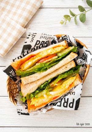 Foto resep Egg sandwich
