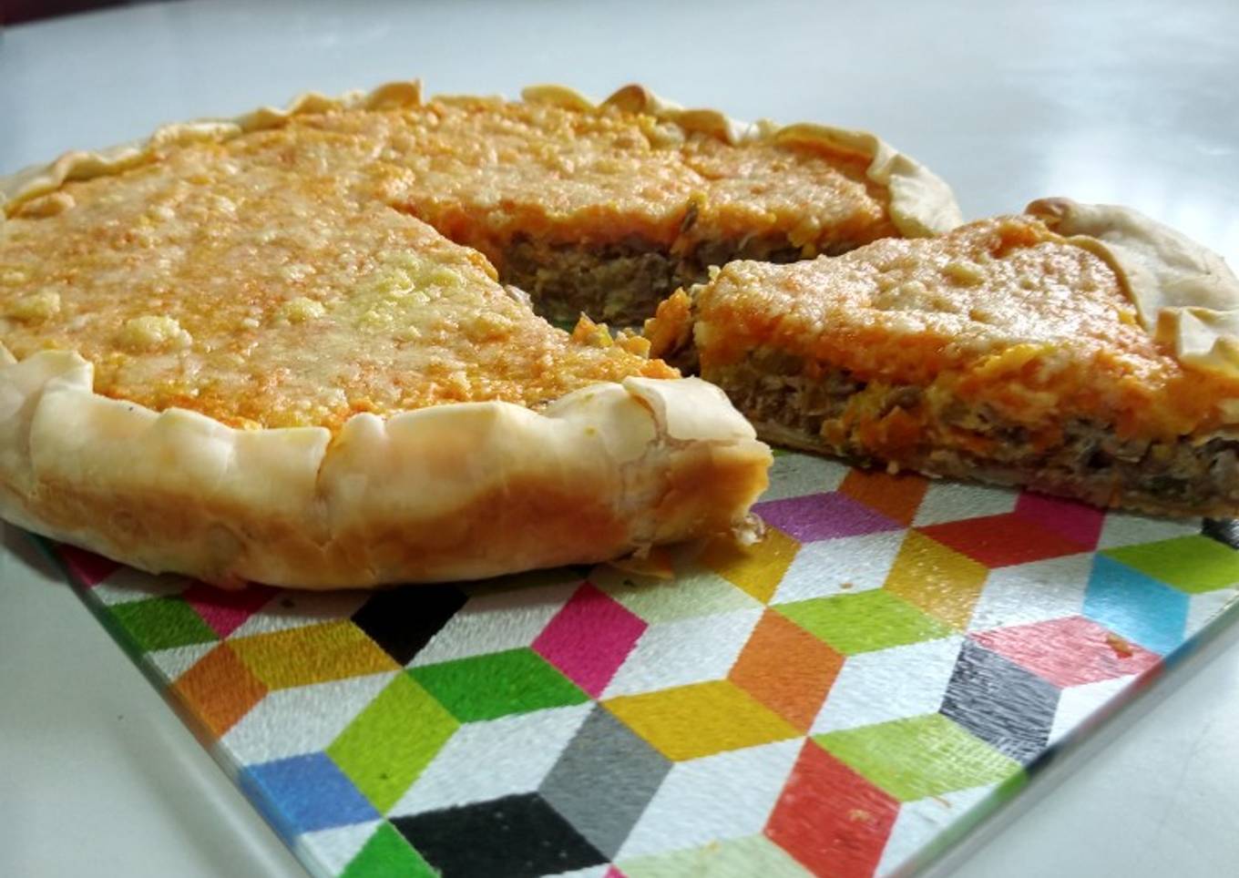 Tarta vegetariana!!