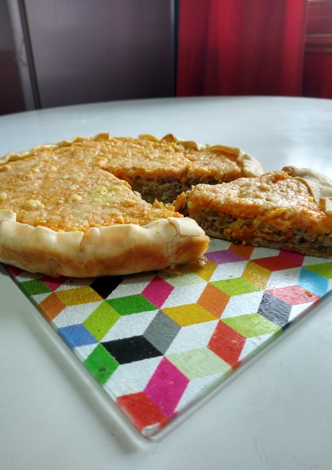 Una foto de Tarta vegetariana!!
