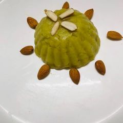 A picture of Sweet Patato (Shakarkand) Halwa.