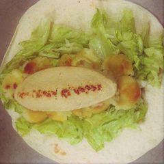 A picture of Vegan on-the-go wrap.