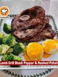 👩‍🍳Lamb Grill Black Pepper & Mashed Potato