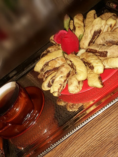 عکسی از دستور شیرینی عربی (مقروطه بالتمر)