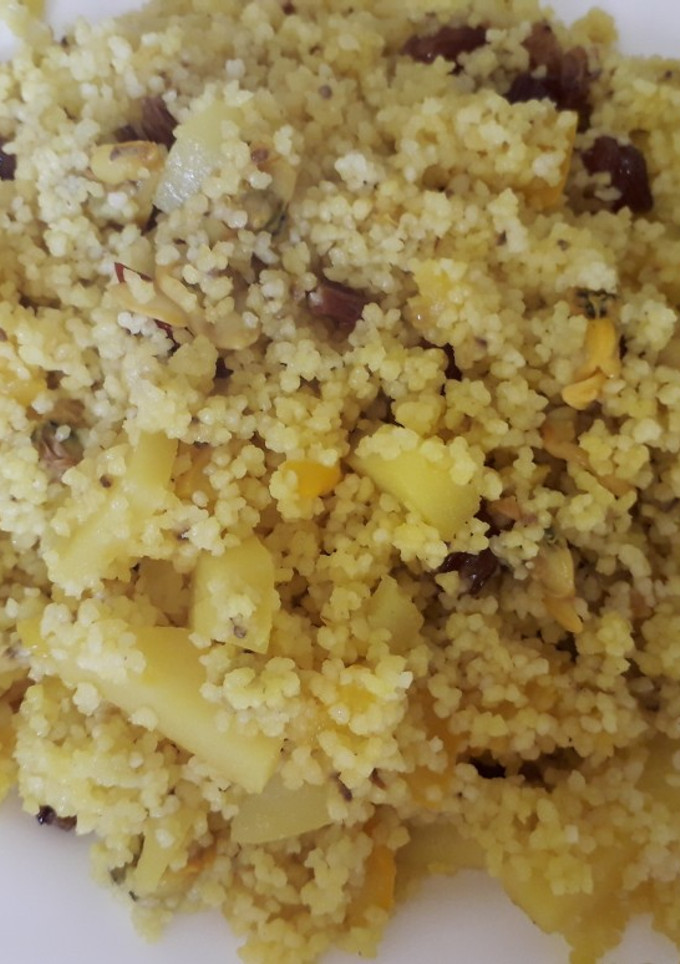 Una foto de Cous cous a la marinera