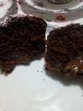 Muffin mooncake con cuore morbido alla nutella