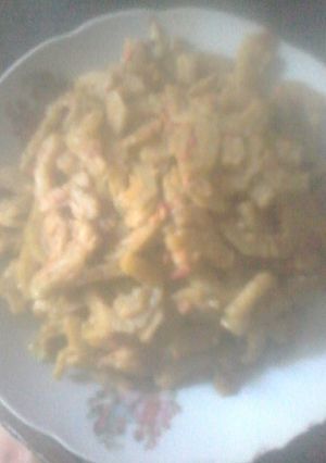 Foto resep Oseng pare pedas