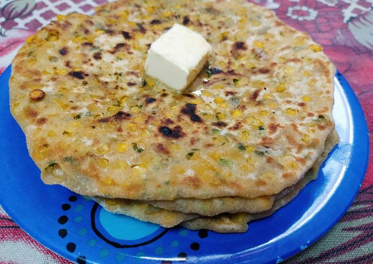 Chana dal paratha