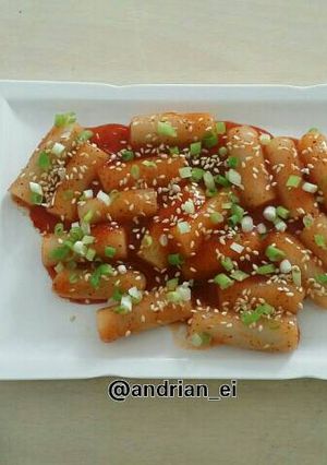 Foto resep Tteokbokki (Teokbokki)
