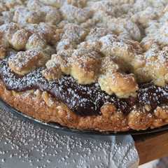 A picture of Sbriciolata alla nutella.
