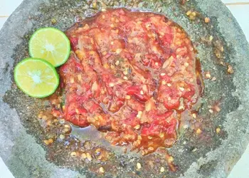 Mudah Cepat Memasak Sambal jeruk limau Yummy Mantul