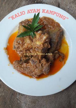 Foto resep Kalio ayam kampung(khas padang)
