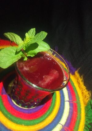 A picture of Zobo drink.