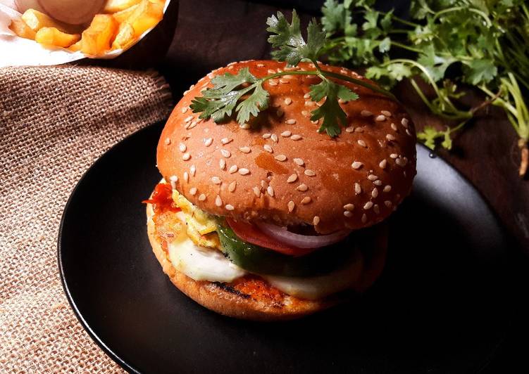 Crispy Chicken Burger Recipe By Joyeta Biswas Cookpad