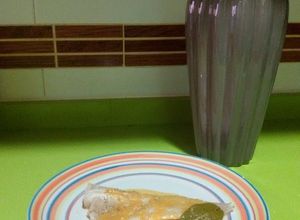 Una foto de Abadejo en salsa con thermomix