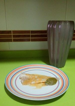 Una foto de Abadejo en salsa con thermomix