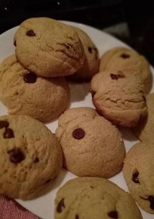Una foto de Galletas con chips de chocolate