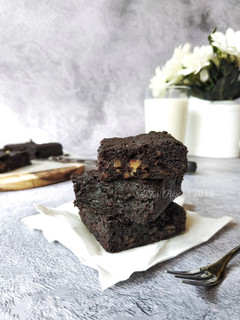 Foto resep Steamed Tempe Brownies